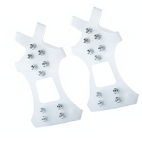 Steel ice cleats, non-slip hiking