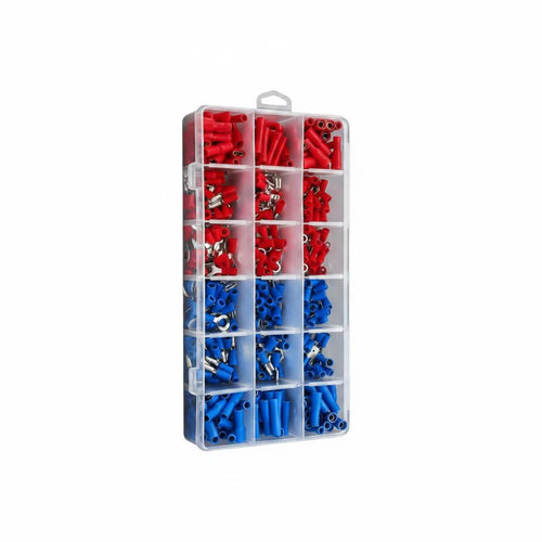 Insulated Circular Terminal Assortment Secure Connection Electrical Hardware