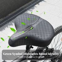 Padded Bike Black Bike Seat Riding Accessory Non-Slip Outdoor Gear