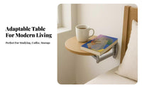 fold-downflappanel vertical Desk Foldable Design surface-mountedmounted Shelf Multifunctional Workstation
