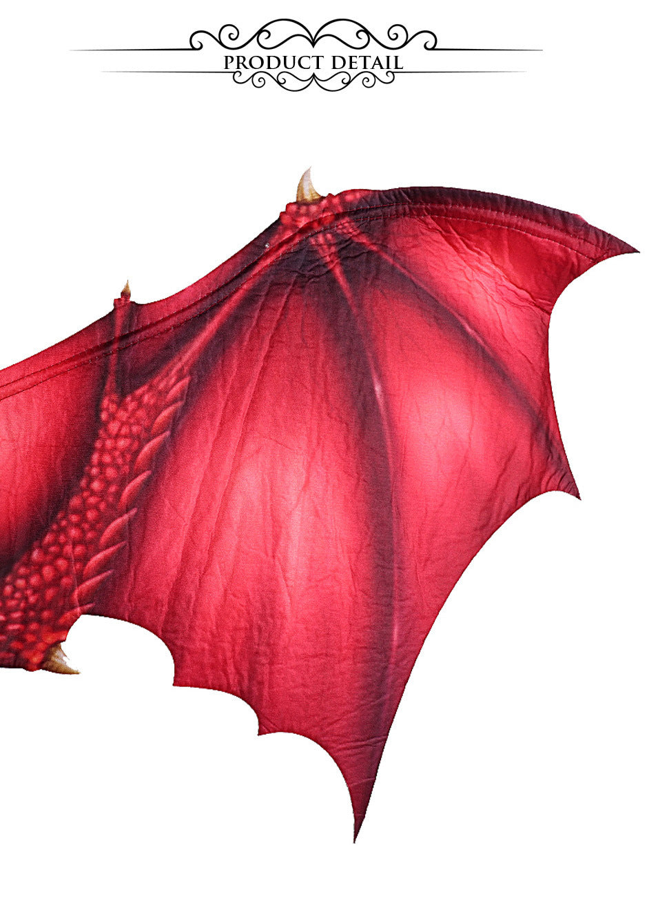Non-woven Dragon Wings Hair Clip Set for Halloween