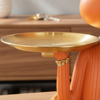 Deer Key Dish Luxury Look Deer Tray Organizer Desktop Decoration Jewelry Holder Dish for Living Room
