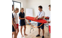 Double-Person Rescue Buoy Extended Rescue Tube Non-Inflatable Buoy with Strap Adjustable for Lifeguards, Swimmers