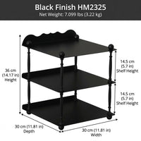 3 Tier Desktop Organiser, Metal Mesh Office Desk File Holder for A4 Paper Documents, Magazine for Home Professionals