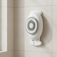 Handsunrestricted Wall Mounted Back Scrubber Adjustable Electric Shower Brush for Bathroom