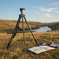 Adjustable Tripod Easel Foldable Foldable Painting Easel Telescopic Canvas Stand for Artists, Painters, Exhibitions, Classrooms