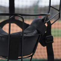 Adjustable Baseball Helmet Facemask Universal Fit Baseball Face Mask Lightweight Softball Helmet Face Frame Padded for Children, Teens, Adults