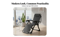 Folding Deck Chair Foldable Weightless Reclining Chair long-lasting Frame for Office Workers