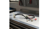 Replacement Motorcycle Wiring Harness Color-Coded Electrical Harness Insulated Main Loom User-Friendly