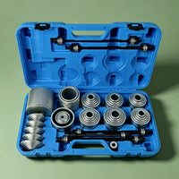 Bushing Removal Tool Kit Heavy-Duty Bushing Press Tool Set   Hand Tools for Mechanics, Auto Repair Shop
