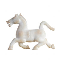 Running Horse Figurine Sculpted Horse Figurine Dynamic for Living Room, Entryway