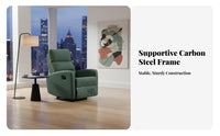 Electric rotate Recliner Gentle Rocking Motion Powered rotate Recliner Ergonomic Design Modern Aesthetic for Adults, Living Room