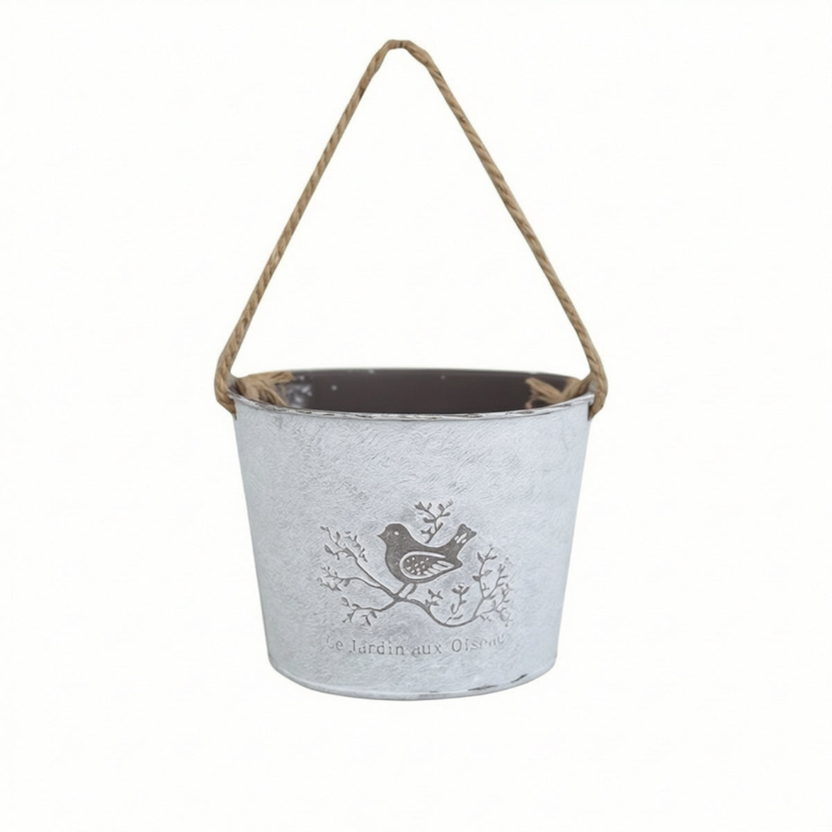 Wall Hanging Planter Rustic Hanging Wall Planter Antique Finish for Living Room