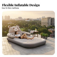 creatureShaped Lounger Lightweight Frameless Lounge Chair Comfortable Backrest