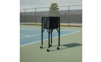 Tennis Ball Cart Portable Tennis Ball Basket with Wheels Wheeled Carrier