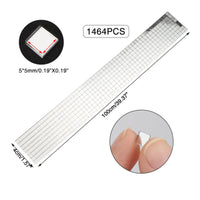 Gold Mirror Mosaic Strip Seamless Peel and Stick Trim Crystal Glass for Column