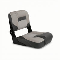 Boat Seat with Padded Backrest Portable Boat Seat with Backrest Low Profile for Boaters, Fishing Boats, Speedboats