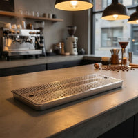 Stainless Steel drips Tray Rounded Corners Perforated drips Tray Drain Design Kitchenware