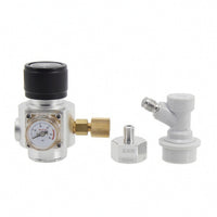 CO2 Regulator with Pressure Gauge Heavy Duty for Home Brewing, Homebrewers