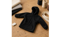 1:6 Scale Figure Hoodie Fleece-Like Pullover Hoodie Soft-Textured Surface Mini Sweatshirt Loose Fit