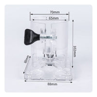Trim Router Base Clear Accessory Long-Lasting for Woodworking