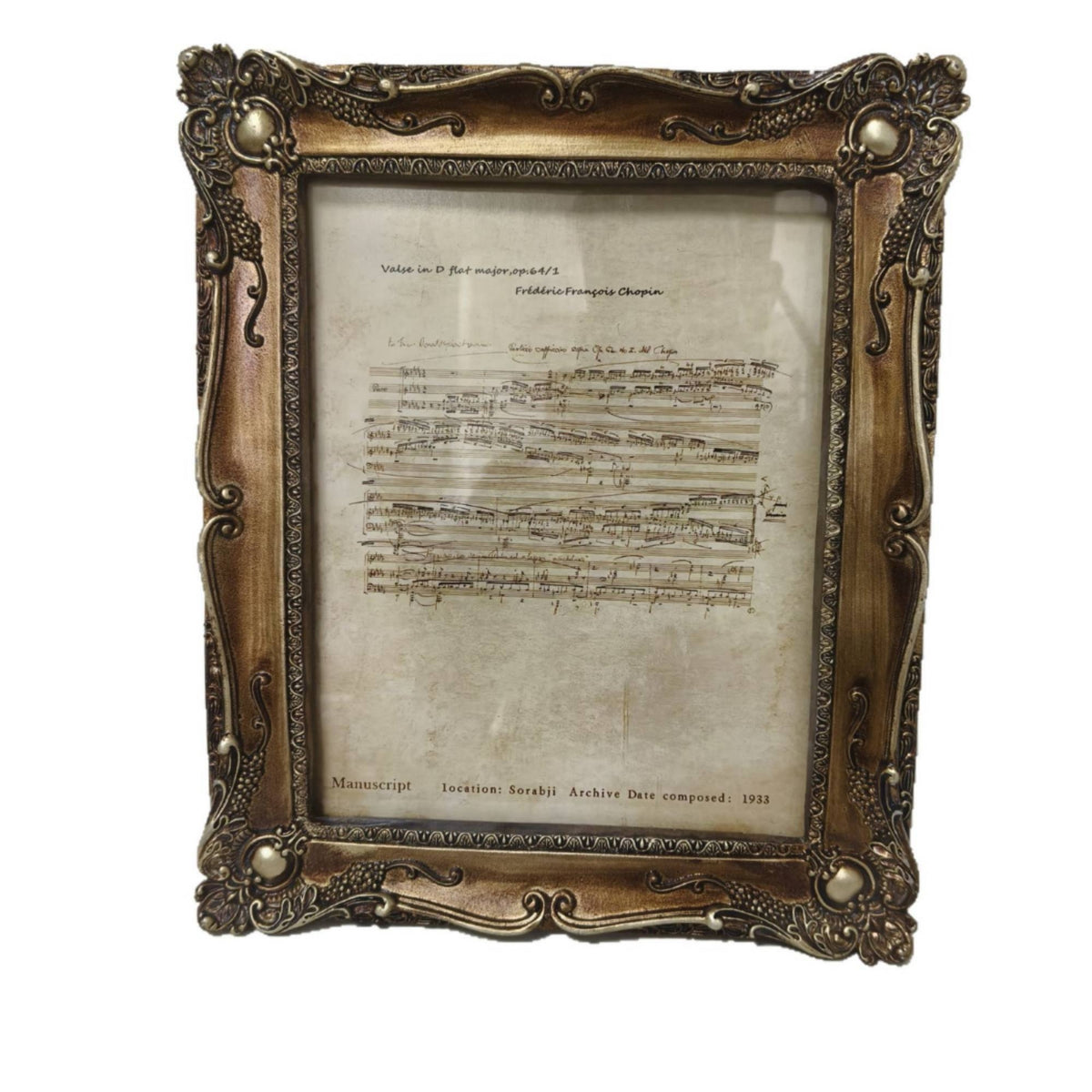 Ornate Picture Frame Carved Vintage Picture Frame Retro for Living Room, Hallway