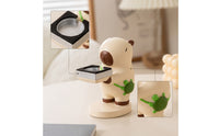 Cute Capybara Watch Stand Resin Smartwatch Charging Holder Sturdy Easy to Use for Bedside Table