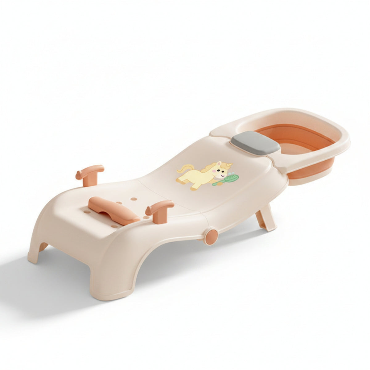 Kids Shampoo Chair Foldable Furniture Comfortable for Children