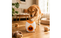 Pet Tennis Ball Dispenser Independent Play Dog Tennis Ball Launcher Long-Lasting