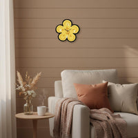 Dollar Sign Flower Clock Two-Way Use Flower Shaped Clock Cute Design