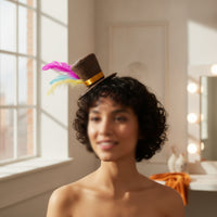 Mini Top Hat Headband Classic Top Hat Headband Lightweight for Dancers
