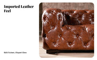 Chesterfield Sofa Traditional design Chesterfield Settee Deep Button Tufting timeless Design for Interior Designers, Villa