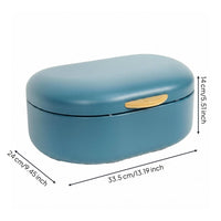 Desktop Storage Box Multi-Purpose Tabletop Organizer Minimalist Contemporary