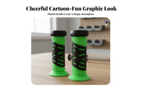 2 Pieces Children's Handle Grips Comfortable Junior Bike Handlebar Grips Ergonomic Design for Young Children