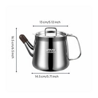Stainless Steel Oil Strainer Pot Multi-Functional Pork Grease Saver Pot