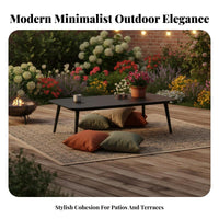 3 Pieces Waterresistant 2-Chair and Table set sun-resistant Outdoor Furniture Weather-Resistant Patio Set Woven Design for Hoteliers, Homeowners, pairs, Garden, Courtyard, Balcony, Porch
