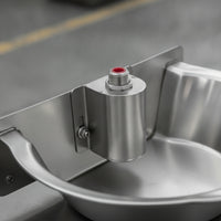 304 Stainless Steel Automatic Drinking Water Bowl with Buoyancy Valve Valve Wall-Mounted Automatic Water Bowl with Buoyancy Valve Valve Self-Filling Rust-Resistant for Livestock, Horses, Cattle, Barn, Stable, Pasture, Kennel