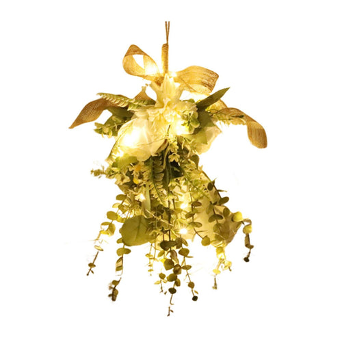 Blossom Bloom Wall Arrangement Lifelike Appearance Artificial Flower Swag