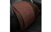 Ergonomic Support Cushion Breathable Back Support Cushion Soft Pillow with Straps Long-Lasting for Commuters