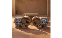 Animal & Outdoor Stool Carved Animal Pedestal Flat Top