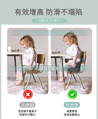 Portable Foldable Baby Seat Booster Cushion for Dining Chair