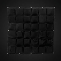 Home Decoration Grow Bags for a Hanging Plant, 72-Pocket Wall Planter and Hanging Planter, Sewn Modern Style Outdoor Planter, Pack of 1