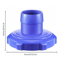 Pool Skimmer Hose Adapter Compatible Water Recreation Gear Sturdy Plastic
