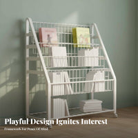 book display unit with Toy Bins Child-Safe Design Kids Shelving Unit with Bins