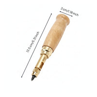Leather Hole Punch Tool Portable Leather Hole Puncher Precision for Belt Repair