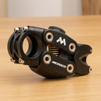 90mm Dampening Stem Tunable Shock-Absorbing Stem Lightweight Two-Wheeler Component Long-Lasting for Commuters