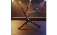Folding Saxophone Stand Metal Construction Altos Sax Stand Lightweight Folding Saxophone Rack for Saxophonists, Artists, Travel, Stage