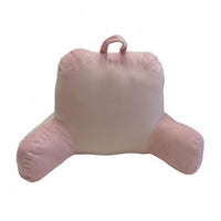 Bed Rest Pillow with Arms Ergonomic Design Sit up Pillow with Armrests Soft Material Support Backrest Cushion for Students, Floor Sitting