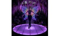 Butterfly Wing Light-up Costume Wing Accessory for Cosplayers, Dancers, Stage Performances, Dance