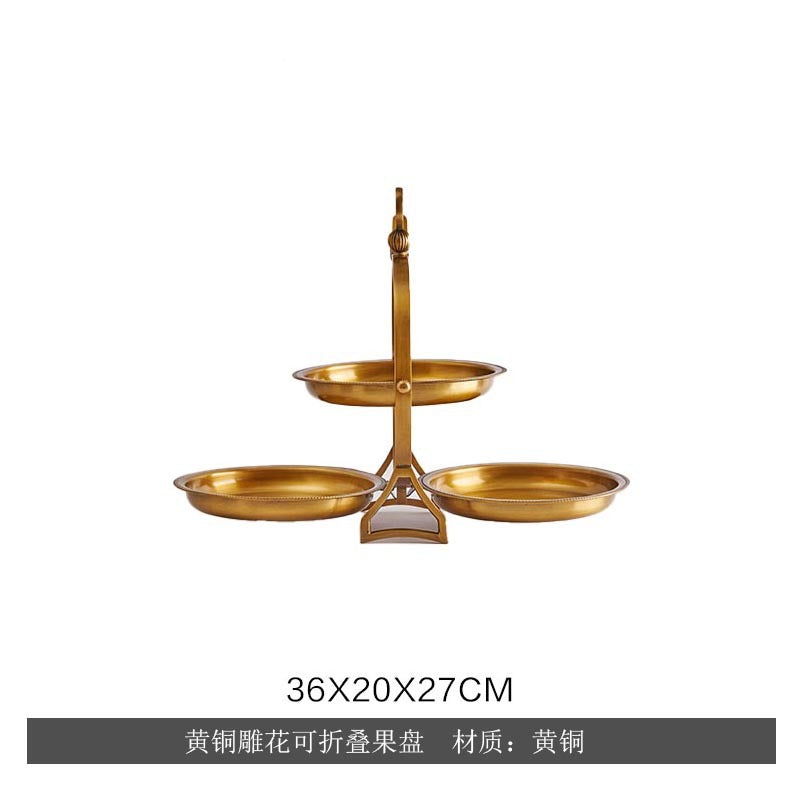 Brass Foldable Plate